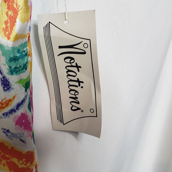 Vintage Notations Button Up Shirt New With Tags 16 - Picture 4 of 6